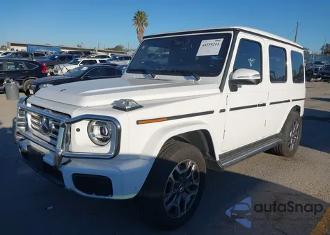 2025 Mercedes-Benz G 550 4Matic z USA, uszkodzony, nr VIN W1NWH1AB0SX001077